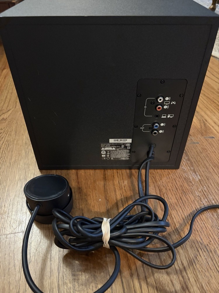 Logitech s-00150 Multimedia Speaker System Subwoofer Only SUBWOFER ONLY Untested