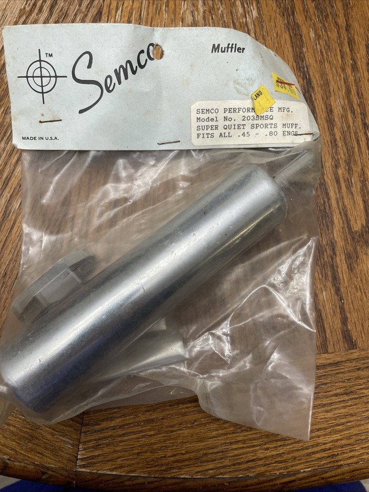 Semco 203smsq Muffler .45 - .80