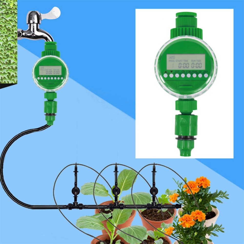 NEW For Garden Watering Timer Digital LCD Automatic Water Timer Timer