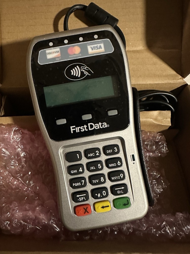 First Data FD-35 Pin Pad Credit Card Reader