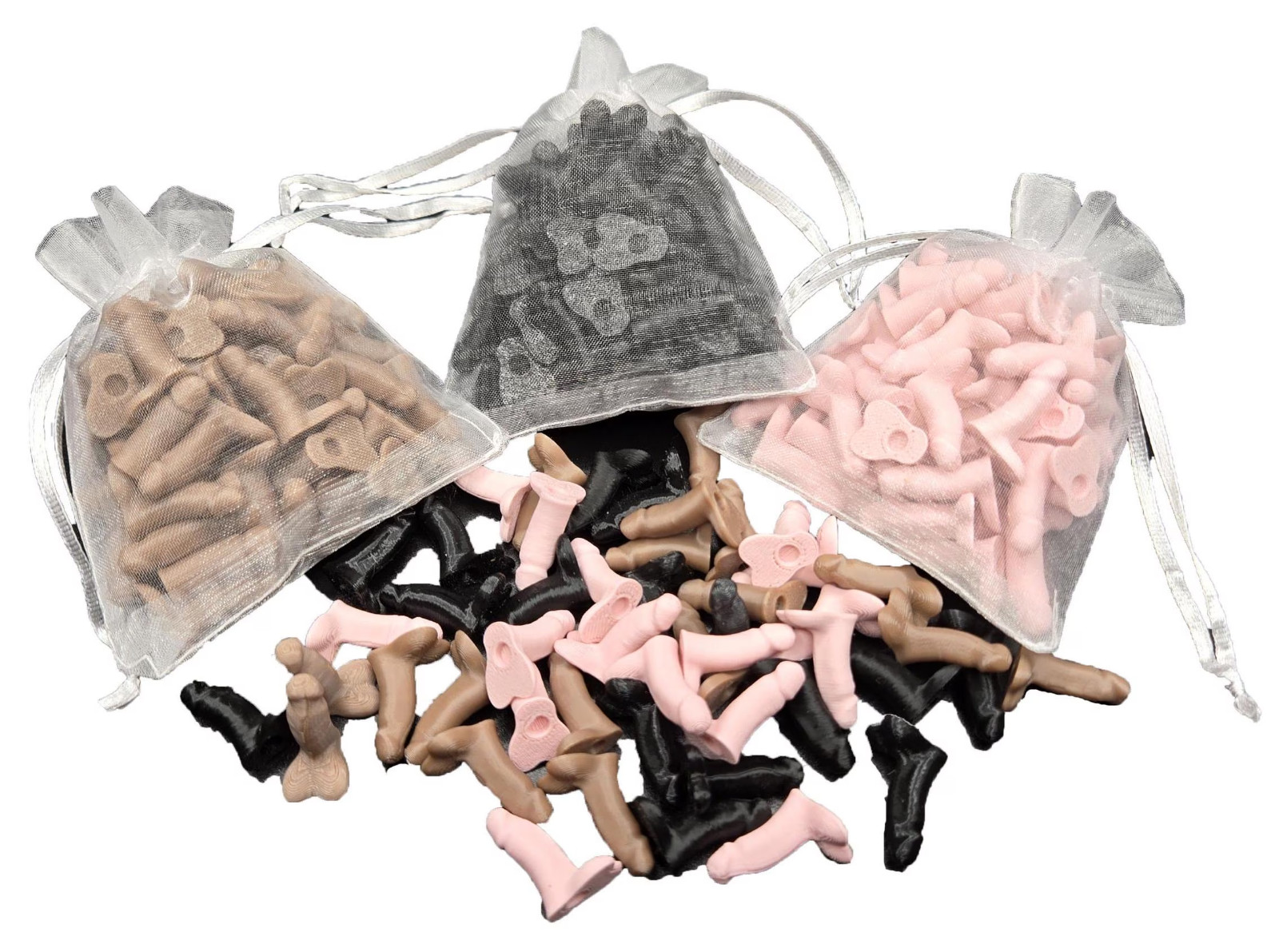 Bag of Dicks | Dick in Bulk | Tiny Penis | Party Favors | Bachelorette | Novelty