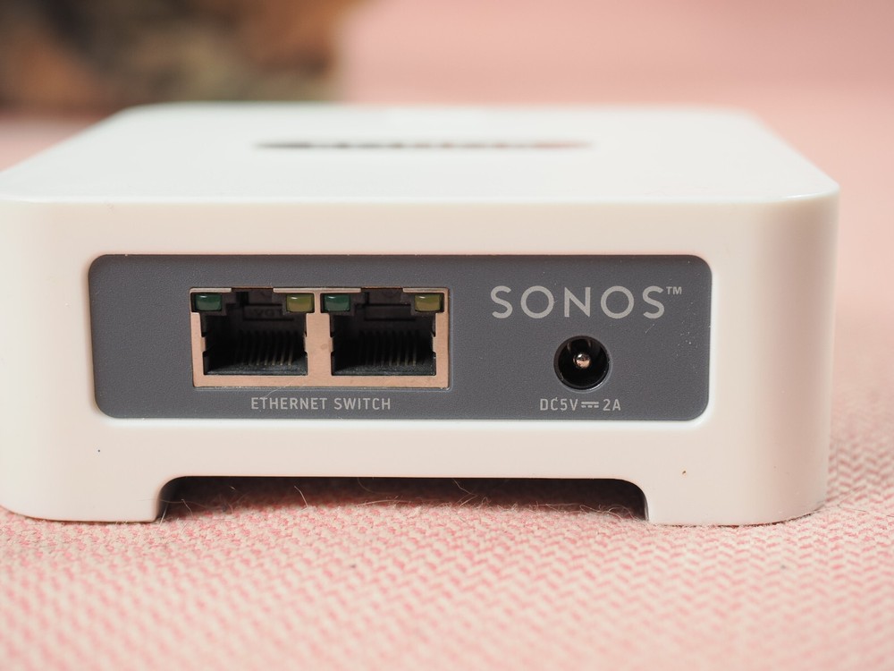 Sonos Bridge Wireless HiFi System/Ethernet Switch No Power Supply/Adapter