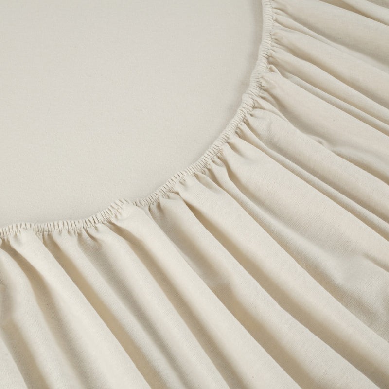 Kathy Ireland 100% Turkish Cotton Solid Flannel Sheet Set