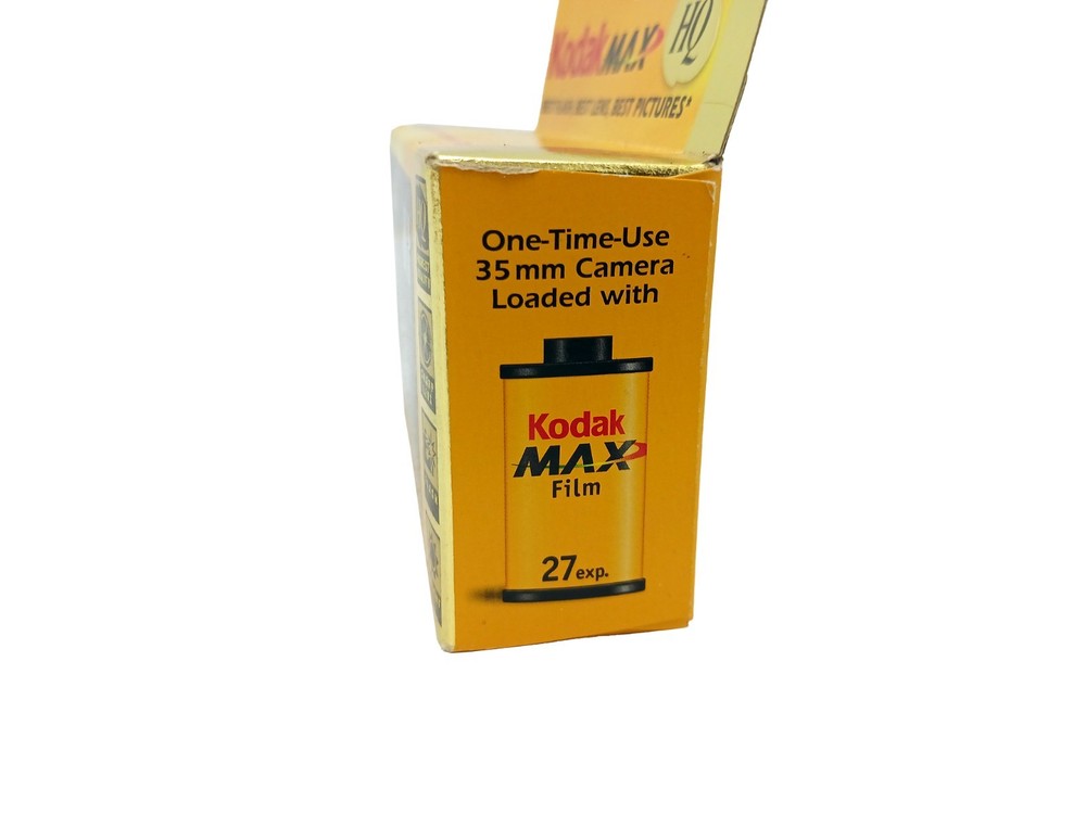 Kodak Max HD 27 Exposure Disposable Flash Camera Sealed - Expired May 2003