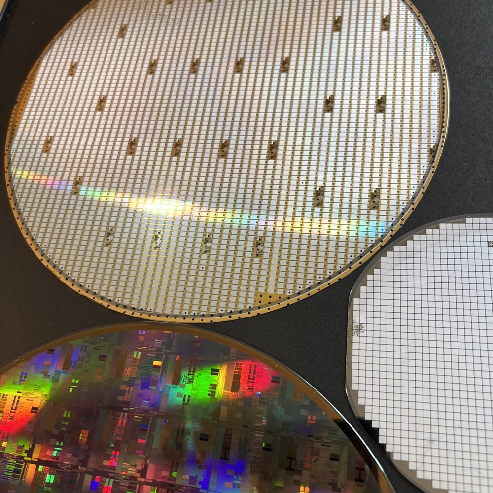8” Silicon Pattern Wafer IntegratedCircuits Art 8”,8”,4”SemiconductorFrame12x16”