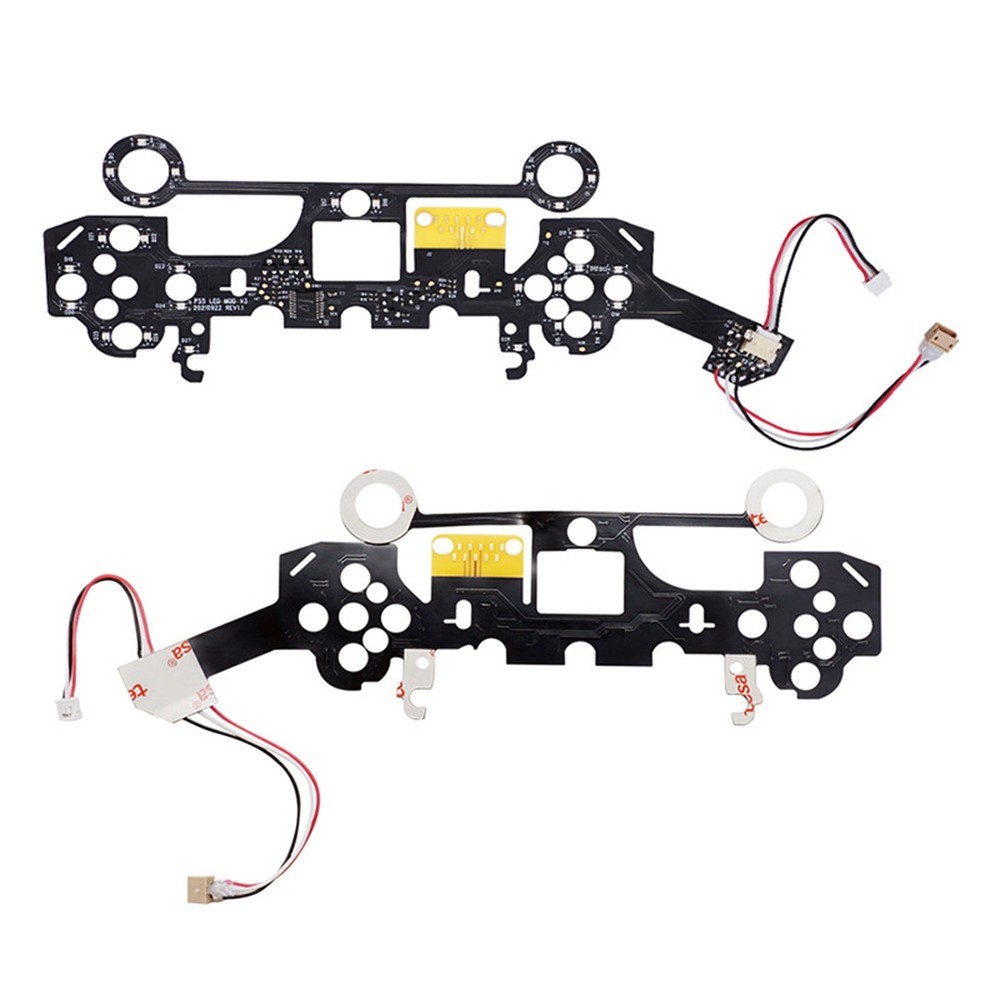 8 Colors Luminated DIY Light Panel Board Thumbsticks LED Kit For PS5 Controller