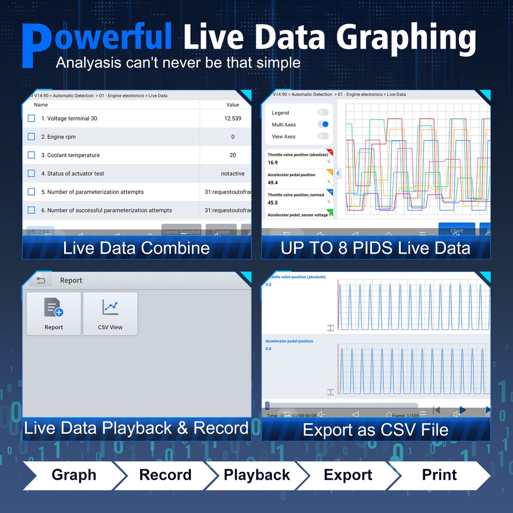 2026 XTOOL IP616 Key Programmer OBD2 Scanner Full System Diagnostic Tool CAN FD