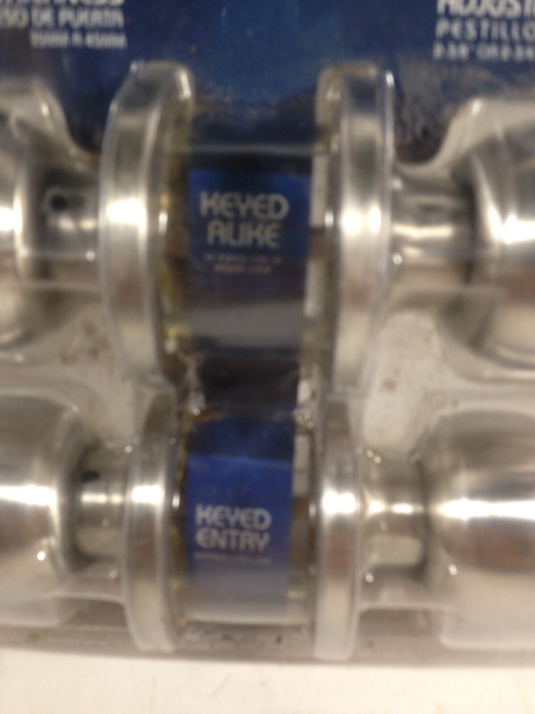 Starke Entry Office Door Knobs Keyed Entry NOS