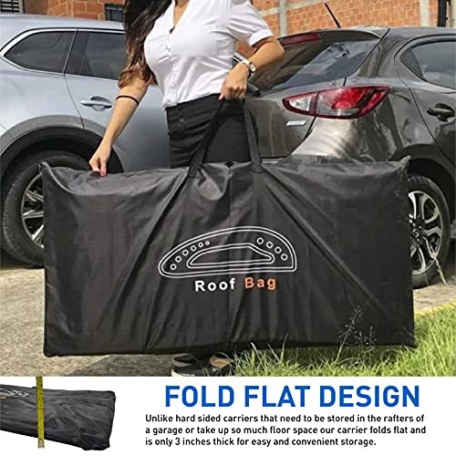 EasyGoProduct Aerodynamic Car Rooftop Cargo Carrier Bag - Soft Roof Top