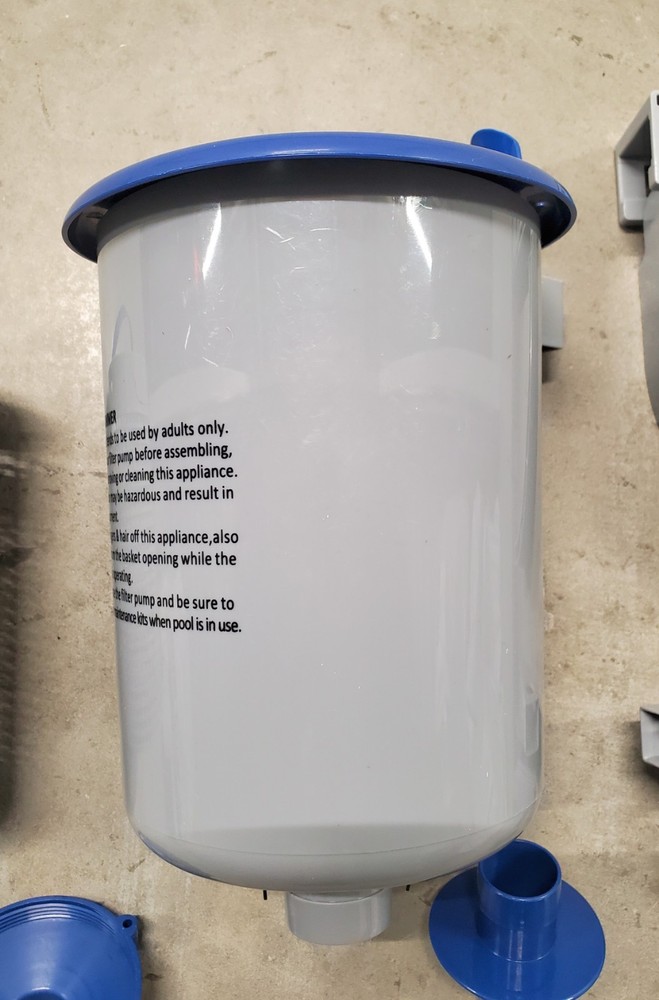 Above Ground Pool Surface Strainer Skimmer Height Adjustable Cleans Debris