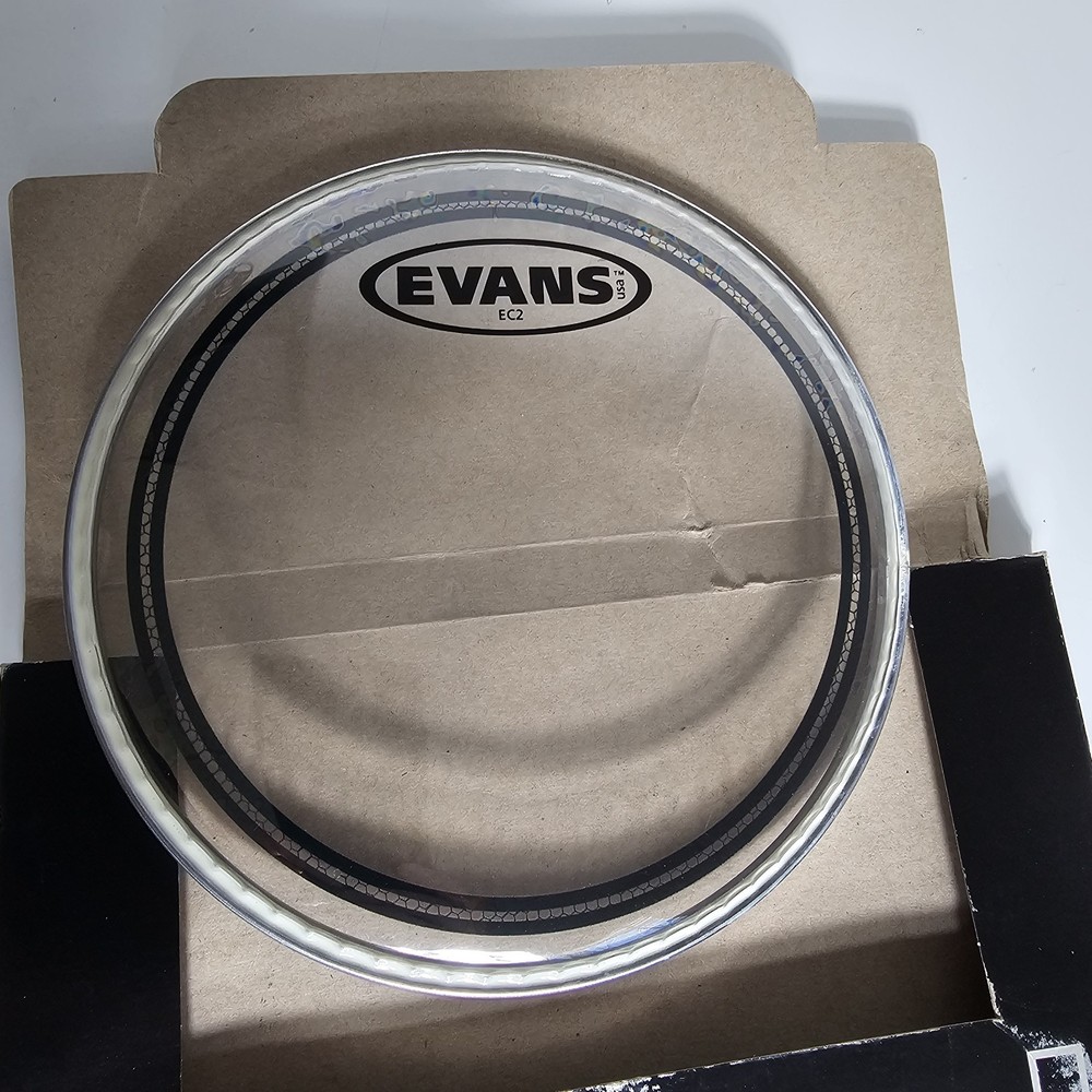 Evans Corps Tenor Tom Drum Head Clear 8"