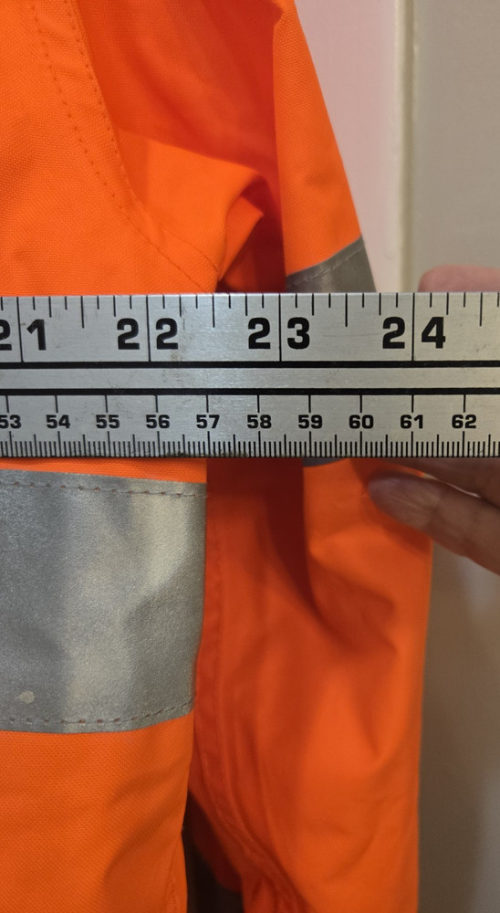 VEA Size Med Safety Jacket, Reflective Polyester, work ware, Hunting, Orange New