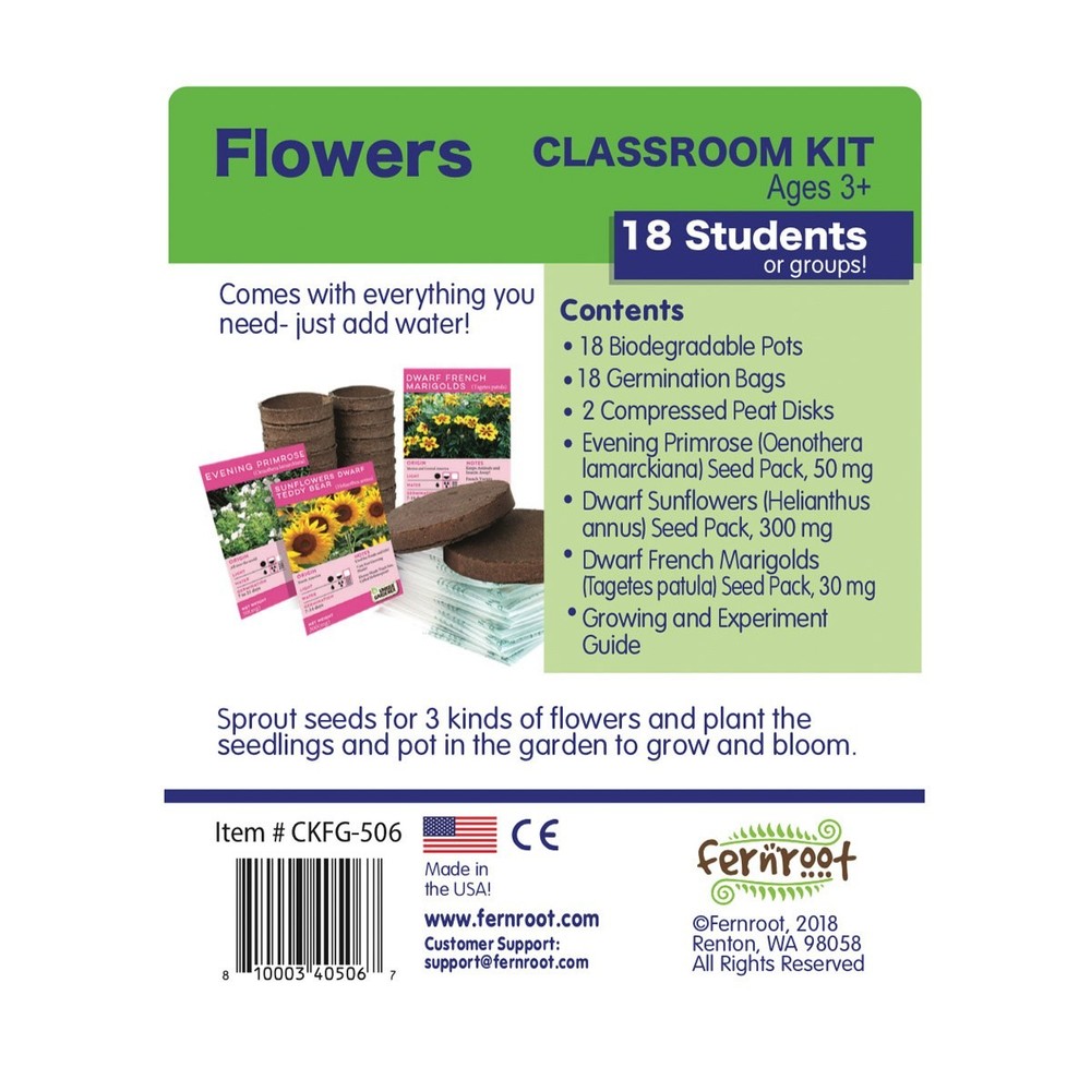 Silver Circle Growing Flowers Classroom Kit