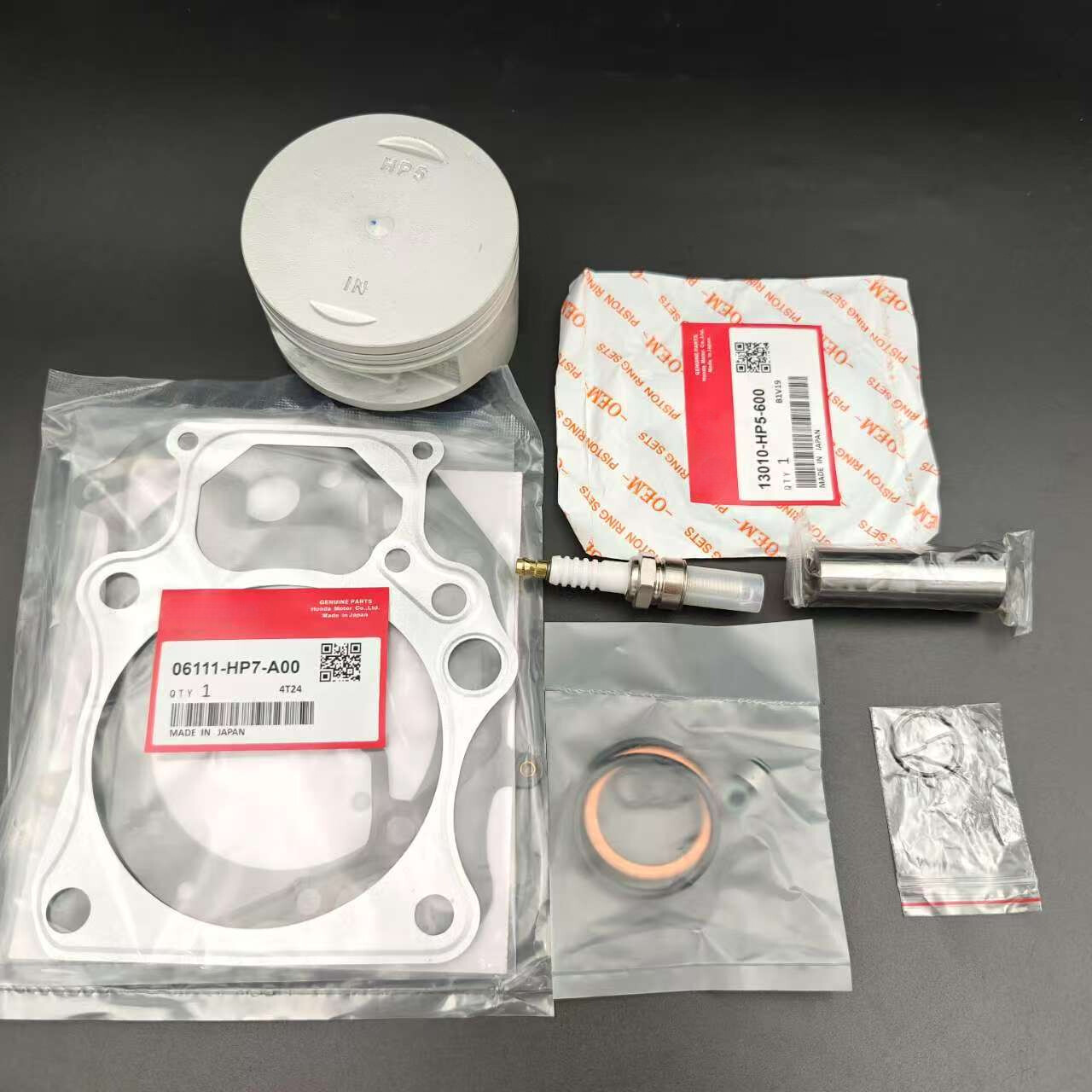 OEM NEW TOP END KIT W/ CYLINDER 12100-HP7-A00 FIT TRX420 RANCHER HONDA 2009-2024