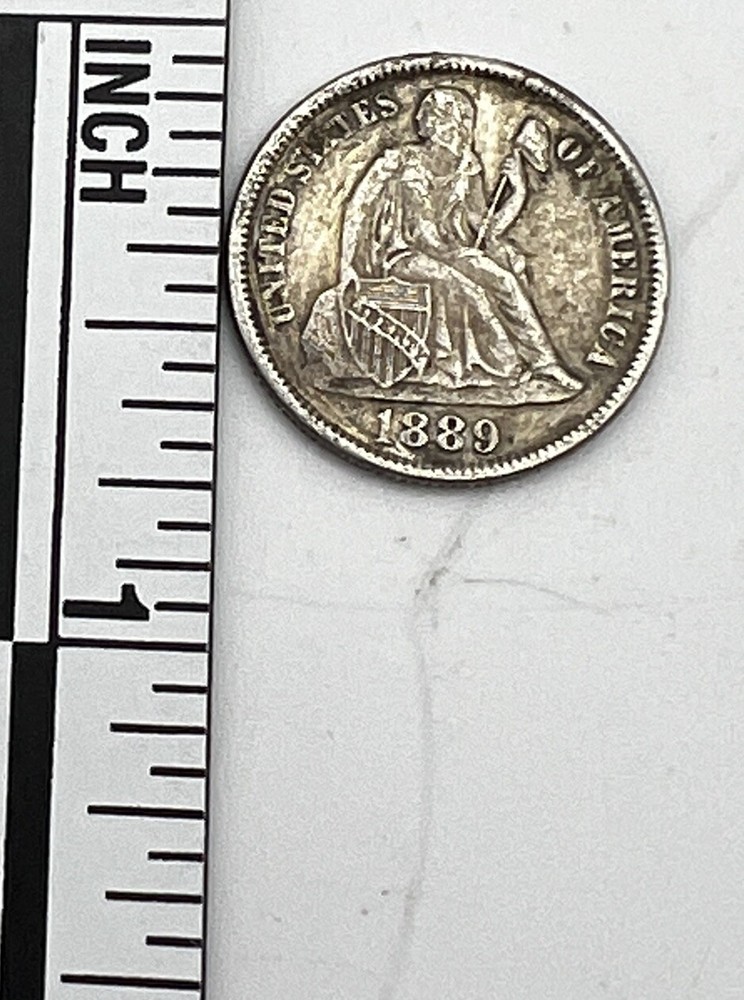 1889 Seated Liberty Dime