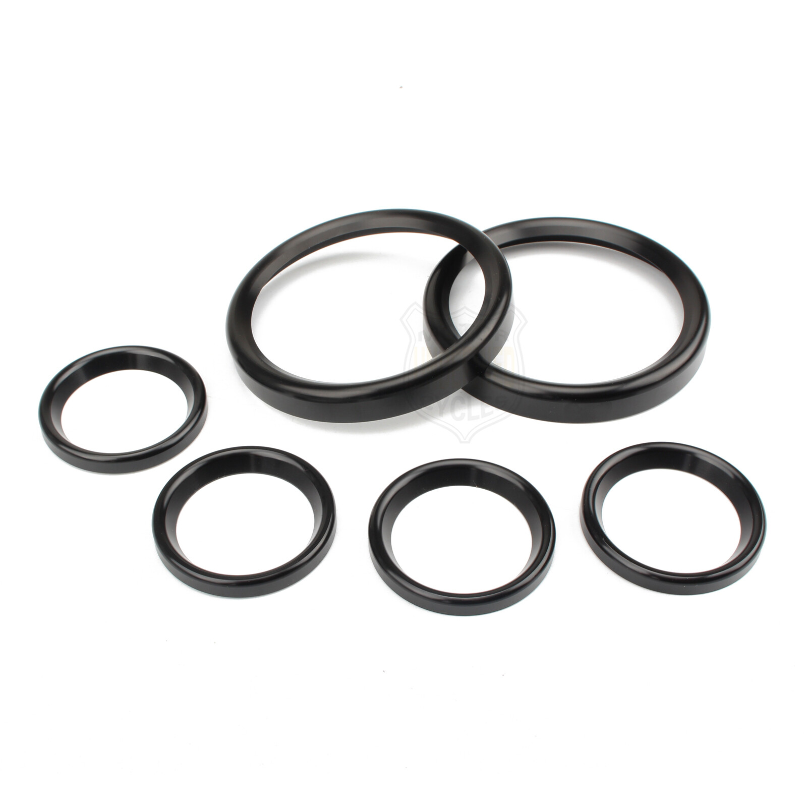 Instrument Board Gauge Bezels For Harley Touring Electra Street Tri Glide 96-13