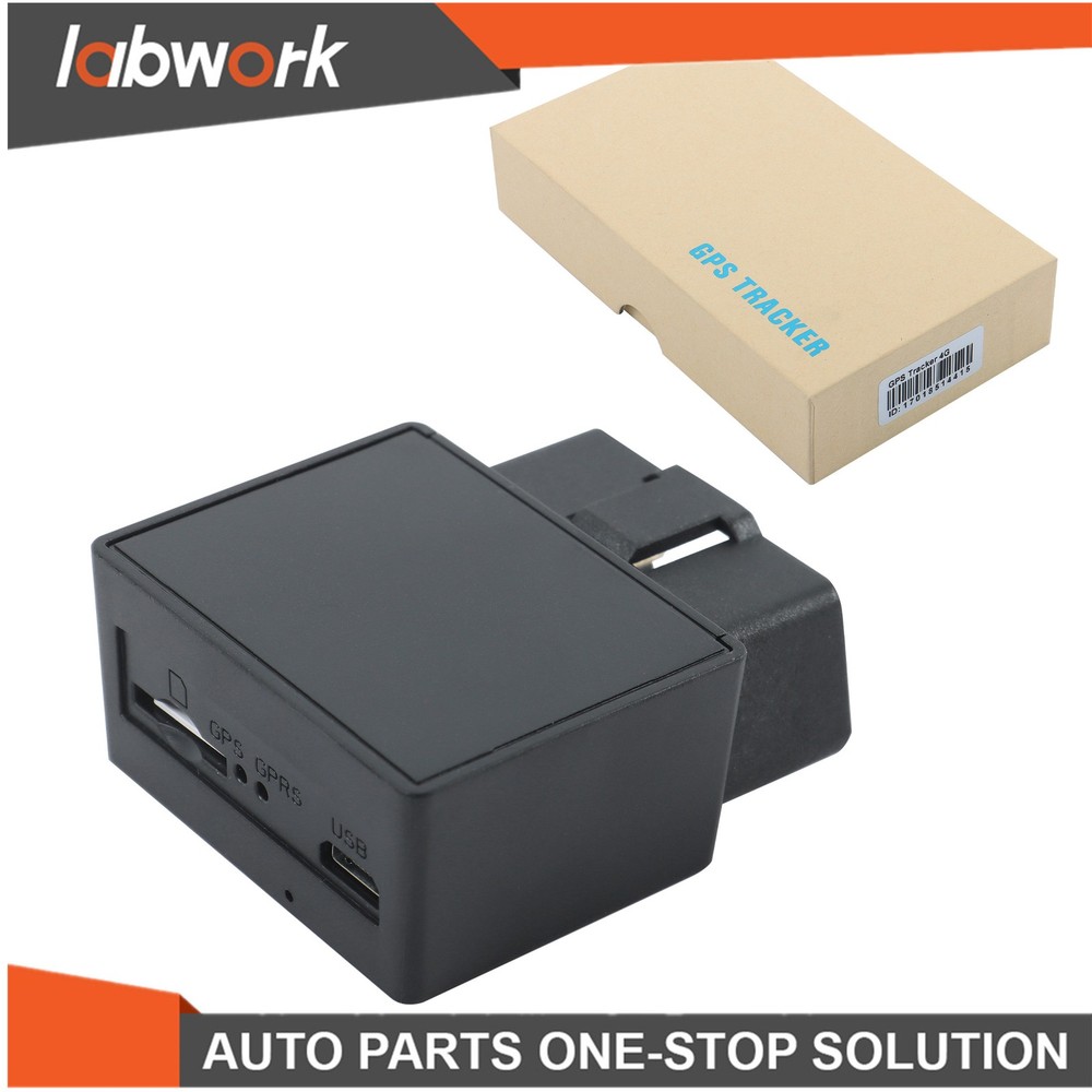 Labwork GPS Tracking Device GT08 - OBD Tracker 4G-LTE for Android and iPhone