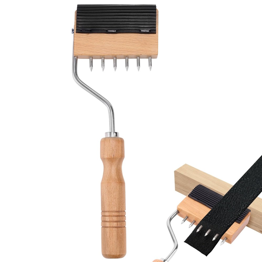 Webbing Stretcher Tool, Wood Handle Webbing Gooseneck Puller Stretcher Practi...