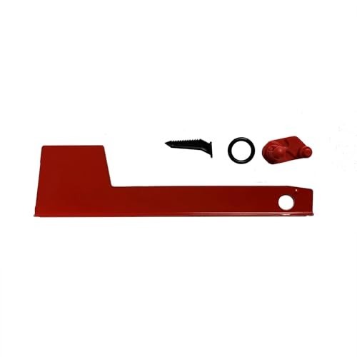 Aluminum Mailbox Flag Replacement Kit - Red, Durable & Easy to Install