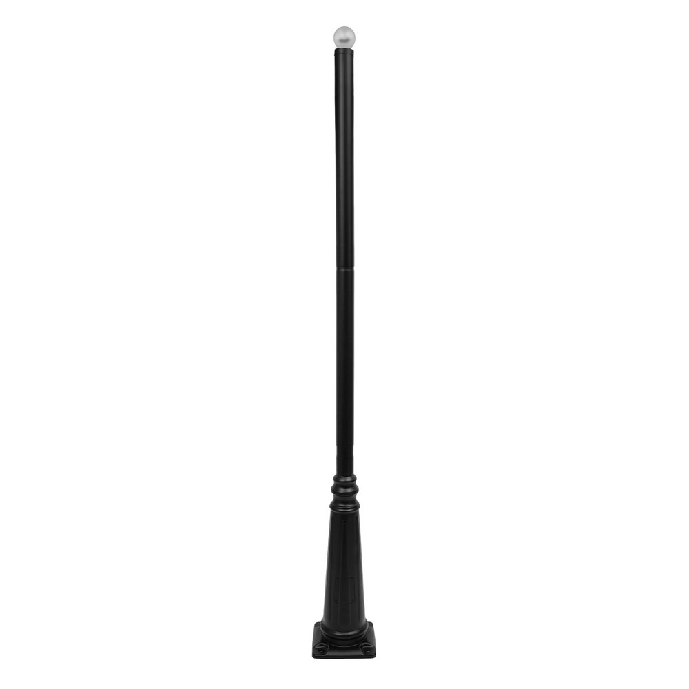 2.4m European Light Post,Split-Type Light Post,Floorstanding Outdoor Light Post