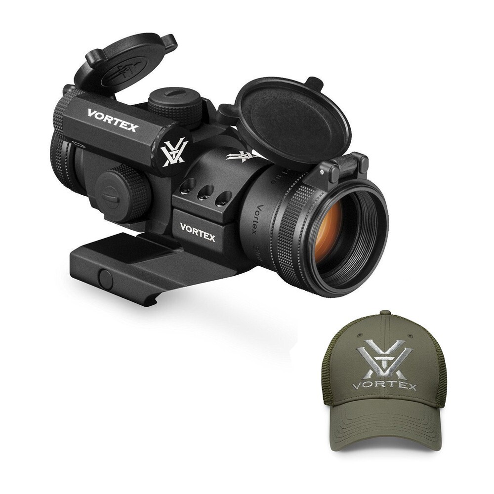 Vortex Strikefire II Bright Red Dot Sight SF-BR-504 w/ Free Vortex Cap