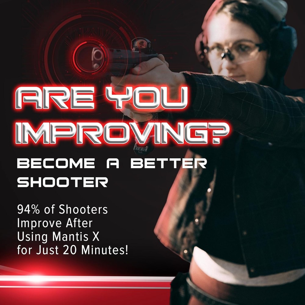 X3 Shooting Performance System |Dry Fire Training System | Works with Any Pis...
