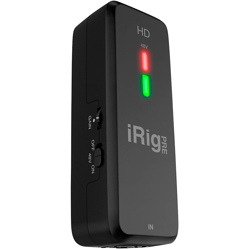 IK Multimedia iRig Pre HD Microphone Interface LN