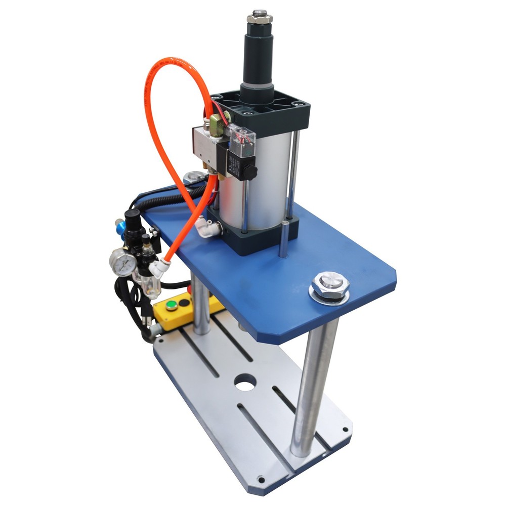 110V 2 Boards Adjustable Pneumatic Punch Press Machine with Controller 1102lb