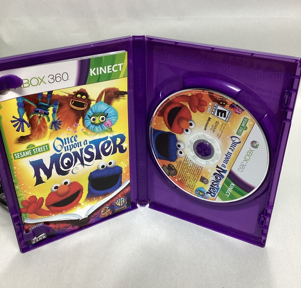 Microsoft Kinect Sensor for Xbox 360 Console W/ Games*READ