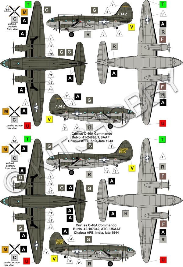 Valom Models 1/72 Curtiss C-46 Commando (The Hump) Model Kit