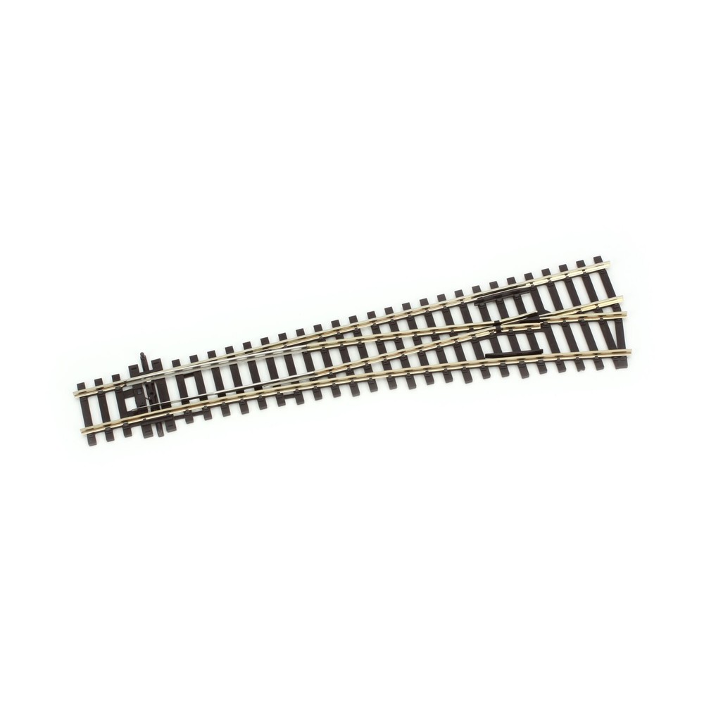 Peco SL-95 HO-Scale Code-100 Insulfrog Medium Radius Right-Hand Turnout