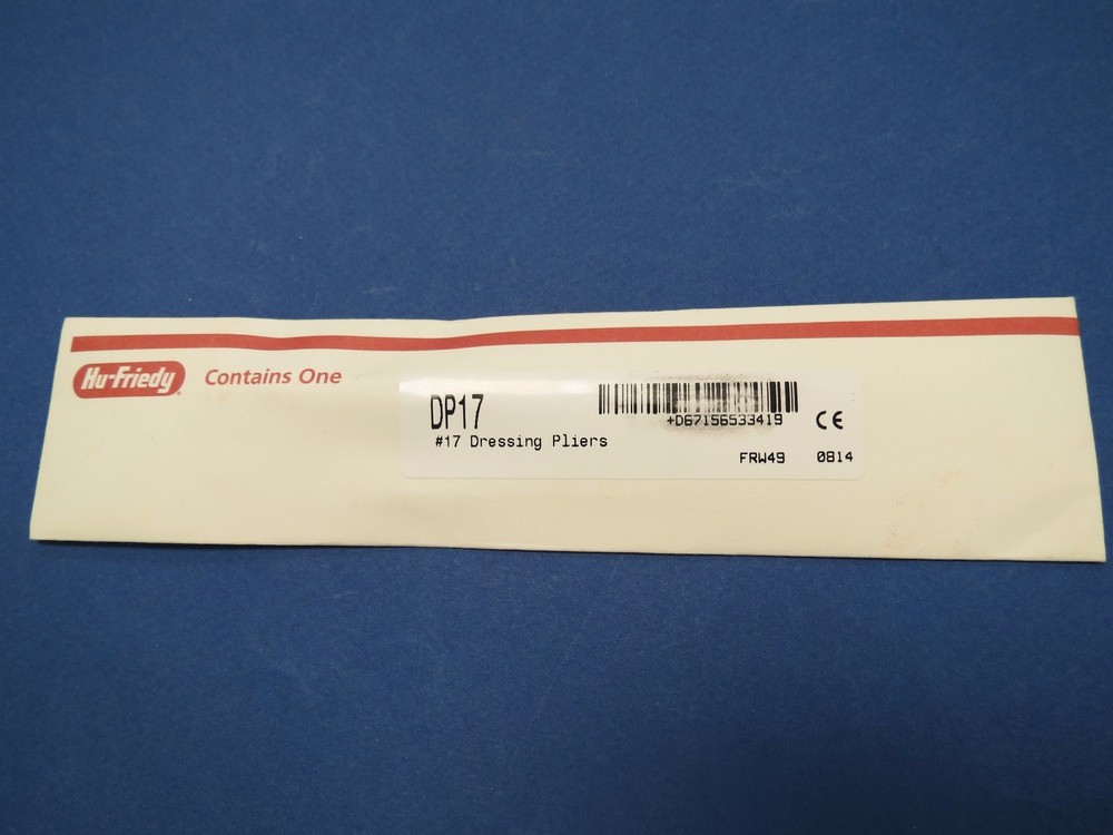Dressing Pliers No 17 DP17 HU FRIEDY
