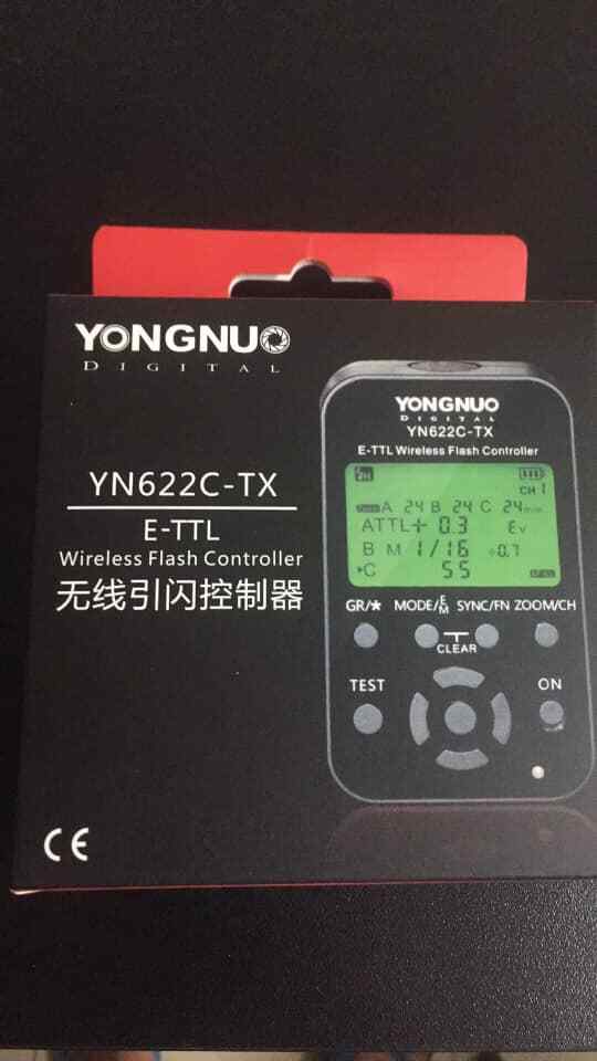 Yongnuo YN622C-TX E-TTL LCD Wireless Flash Controller Trigger For Canon DSLR