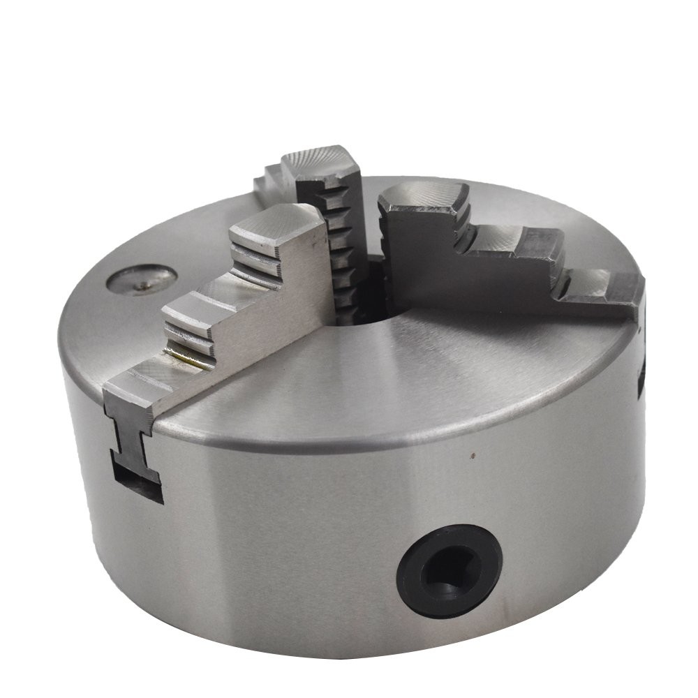 K11-160 6" 3 Jaw Self-Centering Lathe Chuck Semi-steel Internal Jaw Design