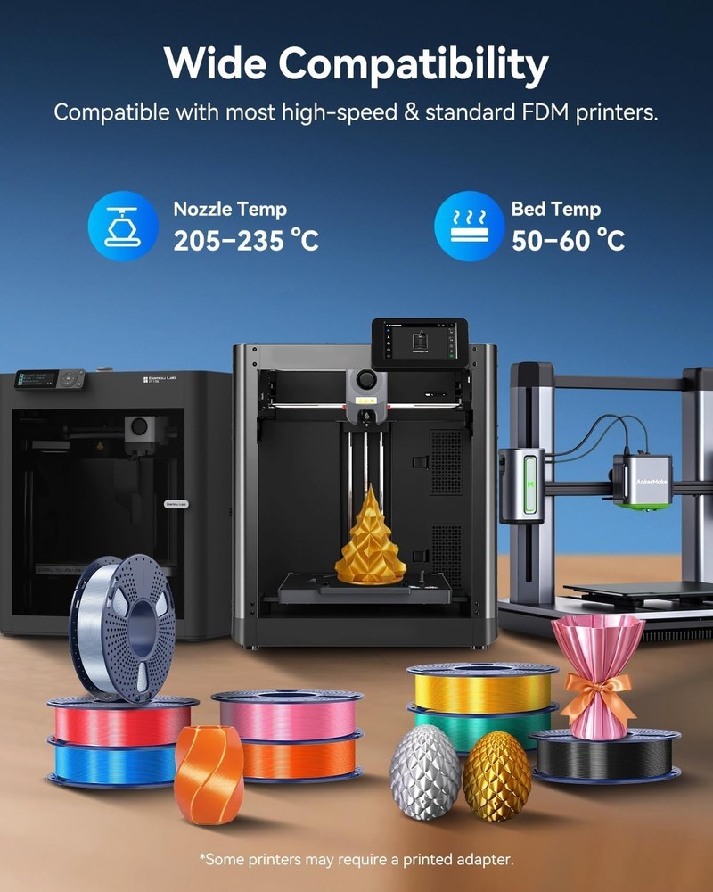 JAYO 8 Color PLA Filament Bundle Multicolor 3D Printer 1.75mm Individually