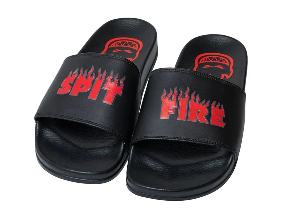 Spitfire Wheels Demonseed Script Slides Black / Red
