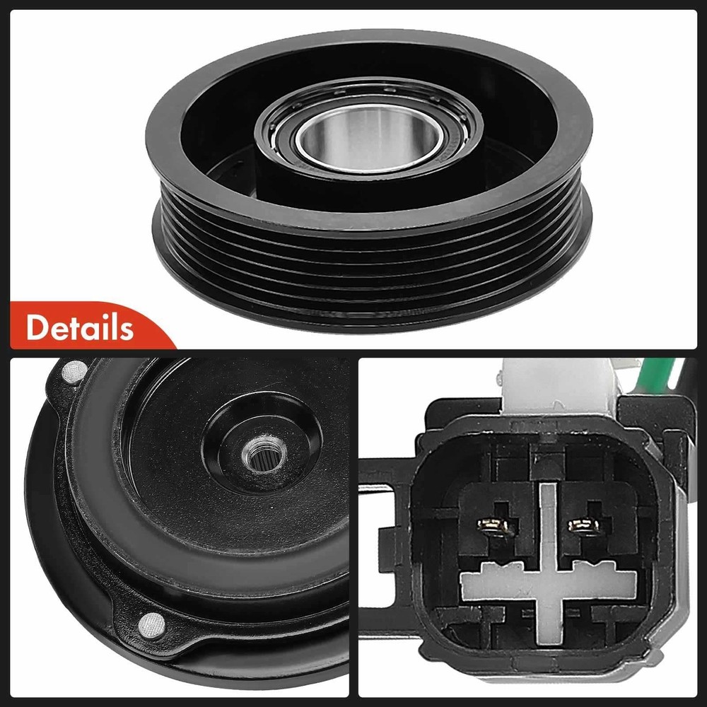 A-Premium Air Conditioner AC Compressor Clutch Kit Compatible with Ford Explo...