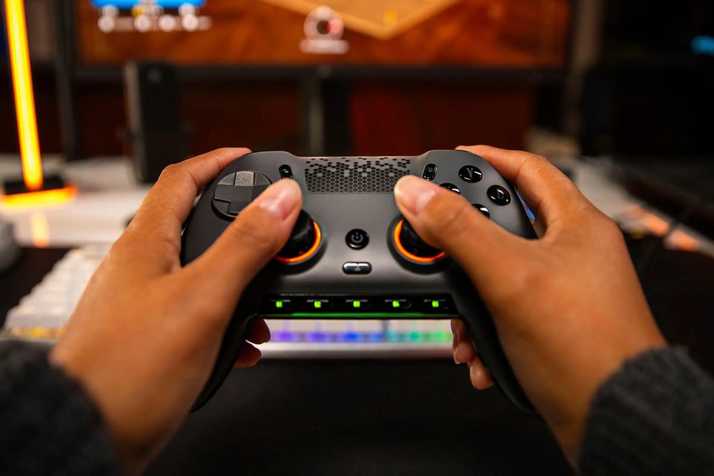 SCUF - ENVISION v2 Wired Gaming Controller for PC with Anti-Drift Thumbsticks...