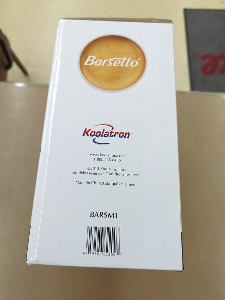 BARSETTO SINGLE SERVE EXPRESSO COFFEE MACHINE - BARSM1 - CAPSULE AUTO DROP