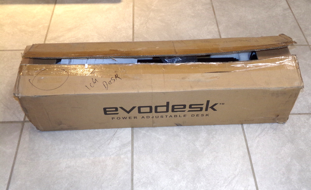 Evodesk™ Power Adjustable Desk Frame EVO-BF1, Black (No Table Top)