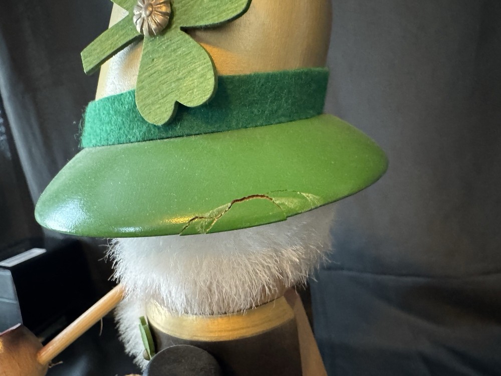 Steinbach Germany Nutcracker St Patrick S686 Irish Leprechaun Christmas Decor