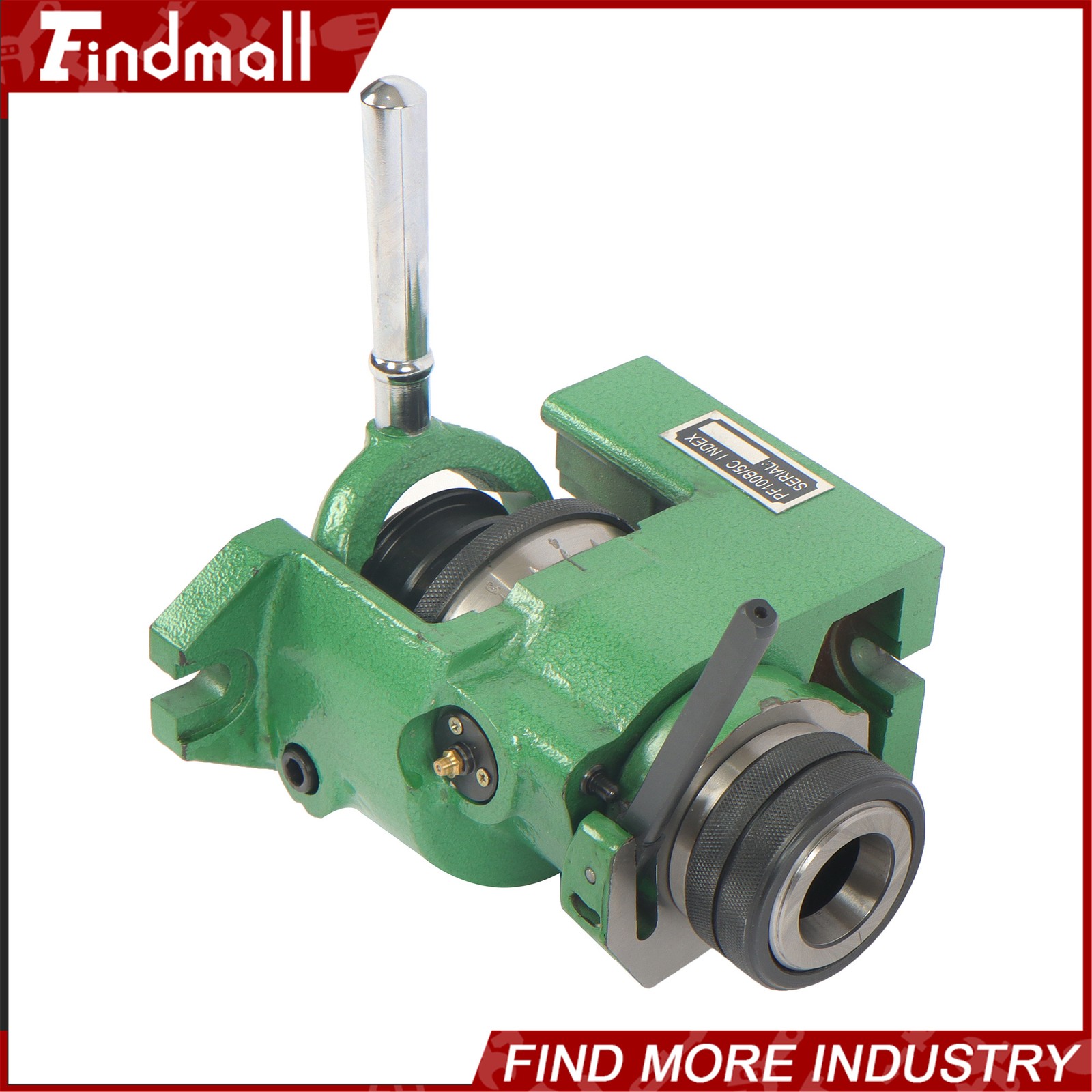 Findmall .0004" Thread 5C Collet Vertical Horizontal Spin Index Fixture Milling