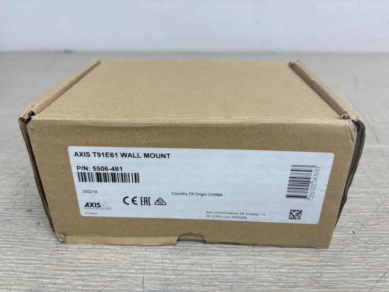 Axis T91E61 Wall Mount CCTV Camera (New)