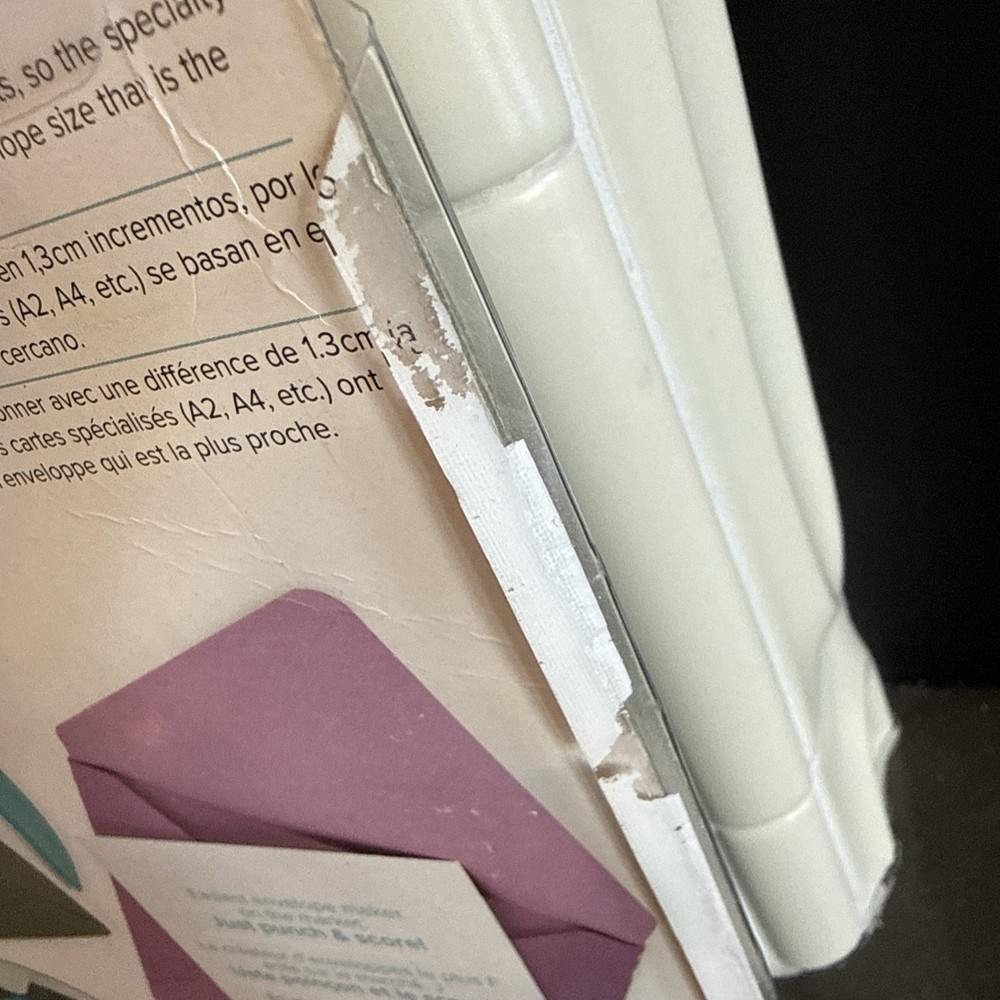 American Crafts Envelope Punch Board New