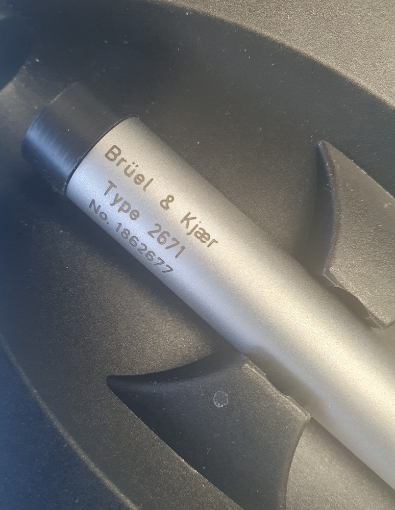 B&K 2671 CCLD preamplifier for 1/2" microphone