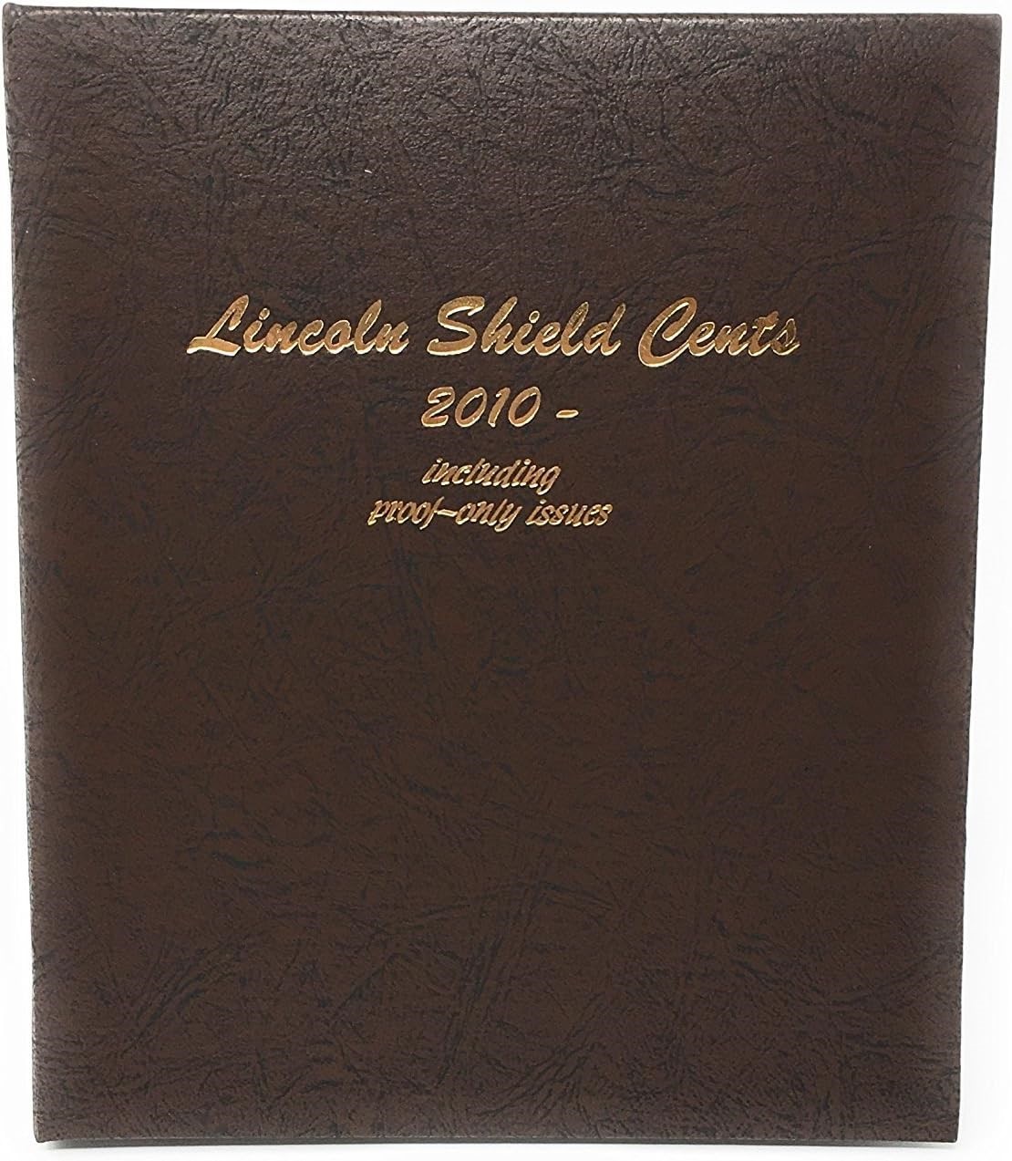 Dansco Lincoln Cents Coin Album w/ Proofs 2010-Date #8104 w Blank Holes New