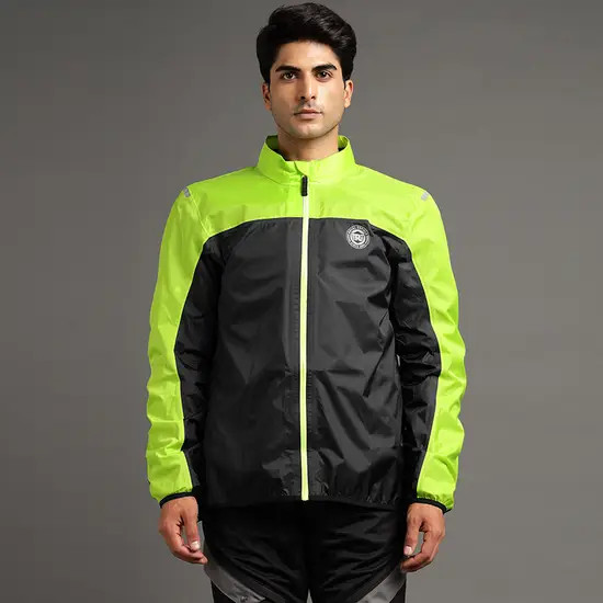 ROYAL ENFIELD "CROSSROADER RIDING LIGHT GREY & BLACK JACKET"
