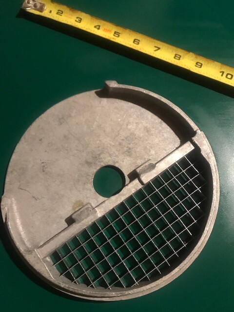 Robot Coupe slicer processor dicer plate - not 100% sure if this is Robot Coupe