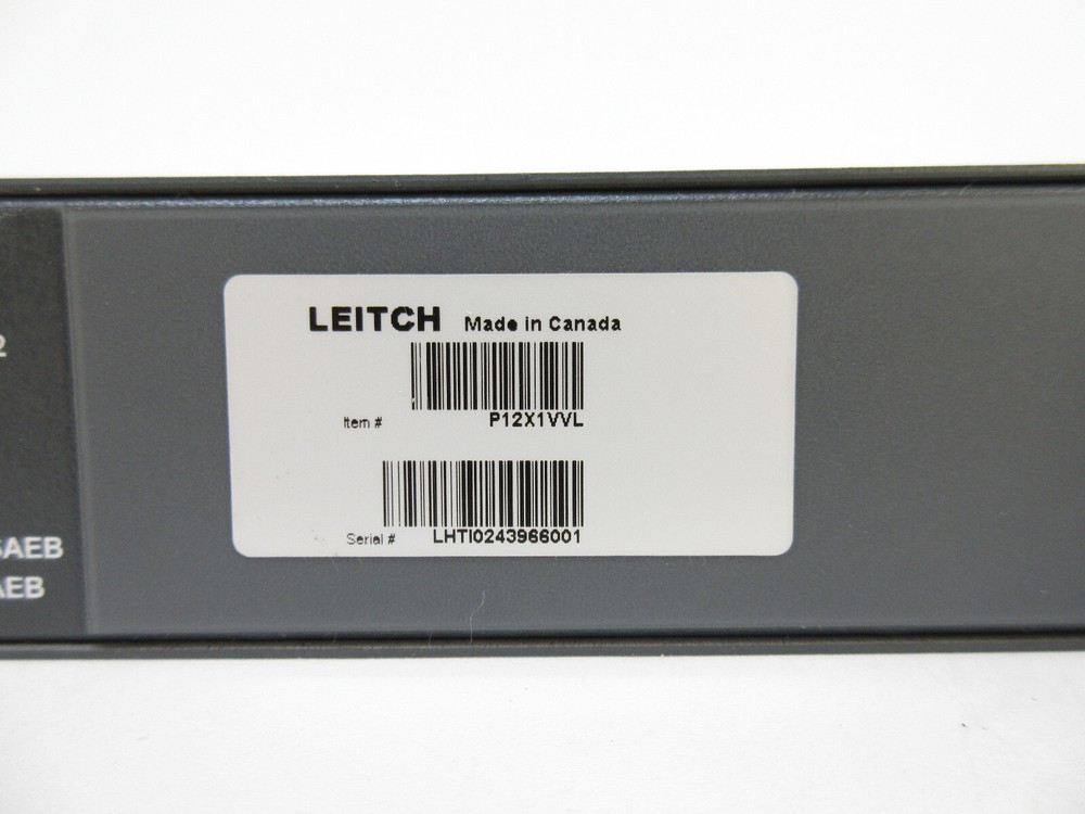 Leitch P-12X1VVL Panacea Lite, 12 Output / 1 Input, Analog Video, Input Loop