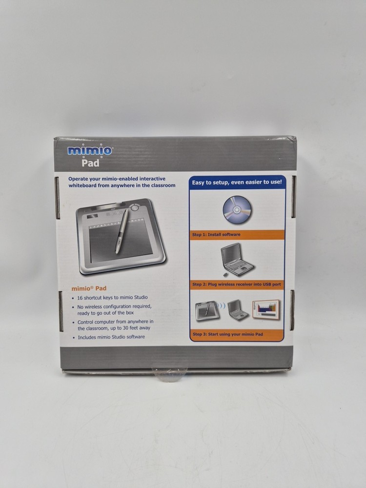 Mimio Pad Pen Tablet Wireless Interactive Tablet 1747666 Classroom Whiteboard